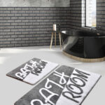 Akrilne 2-delne staze za kupatilo-Bathroom grey