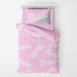 3D-SINGL POSTELJINA-Barbie pink