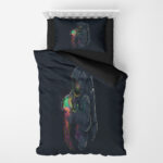 3D-SINGL POSTELJINA-Astronaut