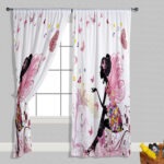 MEY HOME 3D-Draperi-Fairy & butterflies