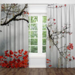 MEY HOME 3D-Draperi-Maple tree