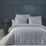 SATENSKA POSTELJINA-Grey lines