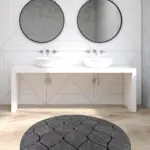 Akrilne 1-delne staze za kupatilo- Antracite