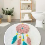 Akrilne 1-delne staze za kupatilo- Dream catcher white