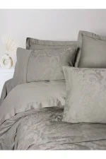 Damast Posteljina -Demure Vizon - Slika 2