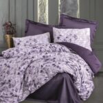 LUX 100 % Pamučni Saten- Willow Ljubičasta