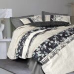 100 % Pamuk Posteljina- Lehrare Antracit