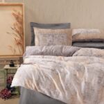 LUX 100 % Pamučni Saten- Amentes Siva