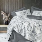 LUX 100 % Pamučni Saten- Molly Siva