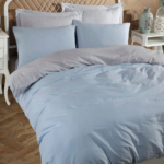 RANFORCE bračna posteljina-Heavenly blue