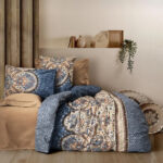 LUX 100 % Pamučni Saten- Ezra Braon