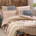 100 % Pamuk Posteljina- Dakota gri