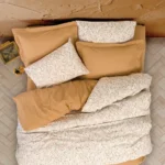 100 % Pamuk Posteljina- Posy Bež