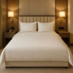 Bračna Pamučna Posteljina - Bela