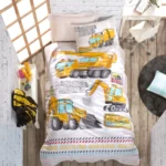 100% Pamuk Singl Posteljina