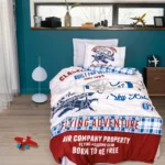 100% Pamuk Singl Posteljina