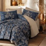 100% Pamučni Saten Posteljina - Noctelle Bež