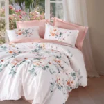 100% Pamučni Saten Posteljina - Verna Puder