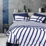 100 % Pamuk Posteljina- Nifty Teget